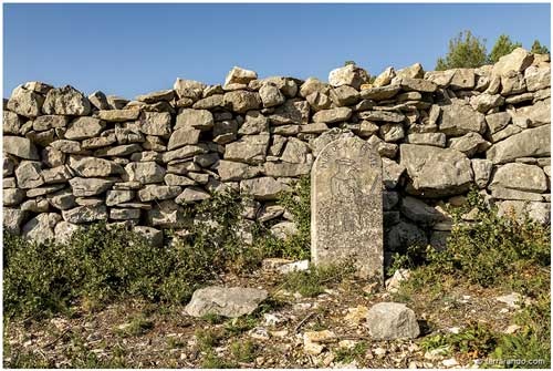 La randonnée de Cabrières d'Avignon, Monts de Vaucluse et mur de la peste