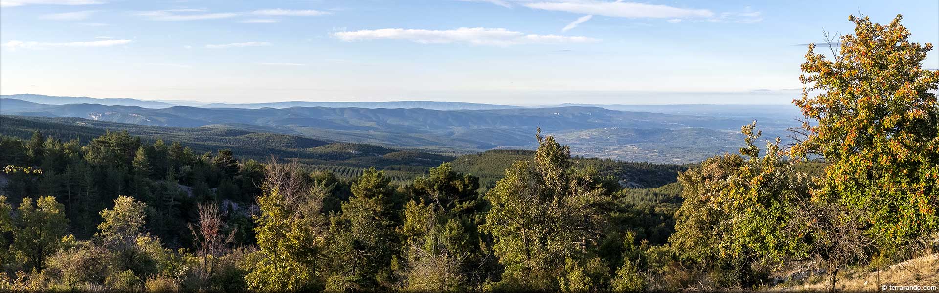 Randonnée de la plaine des Ermitants et du vallon des Pointes sur le versant Sud du mont Ventoux dans le Vaucluse